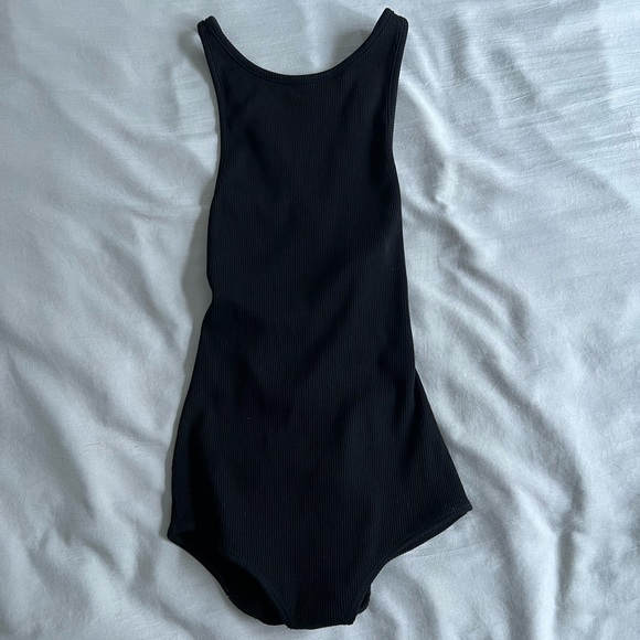 Agolde Nova Banded Backless Bodysuit Size S - Picture 2 of 3